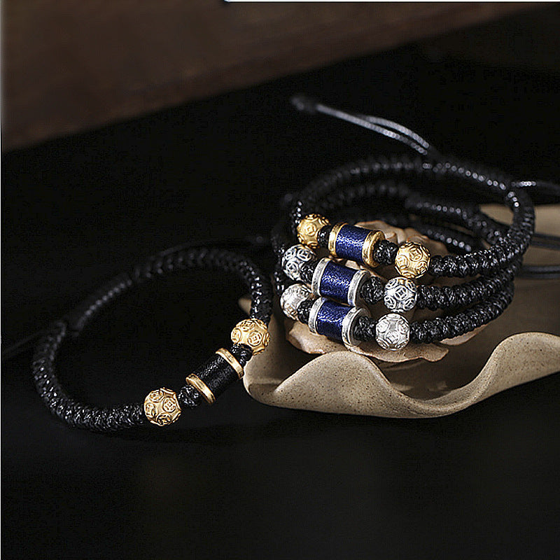 Fashion New Money Beads Hand-woven Men